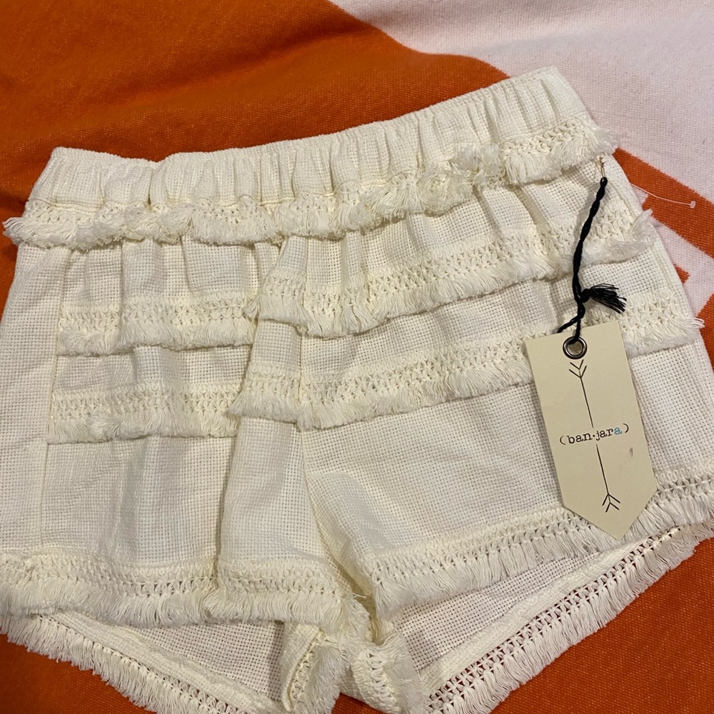 white shorts
